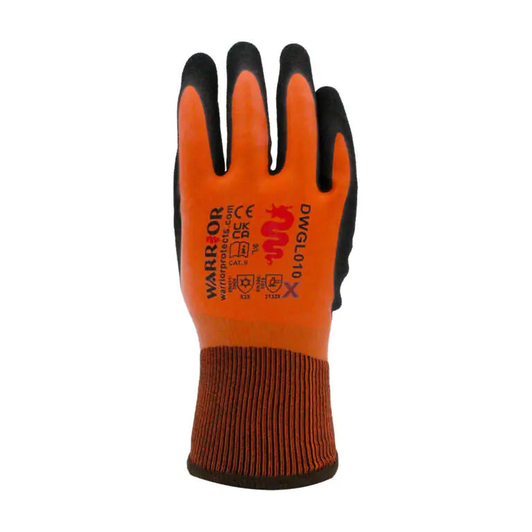 Thermal Latex Work Gloves - Double Dipped Cold Protection