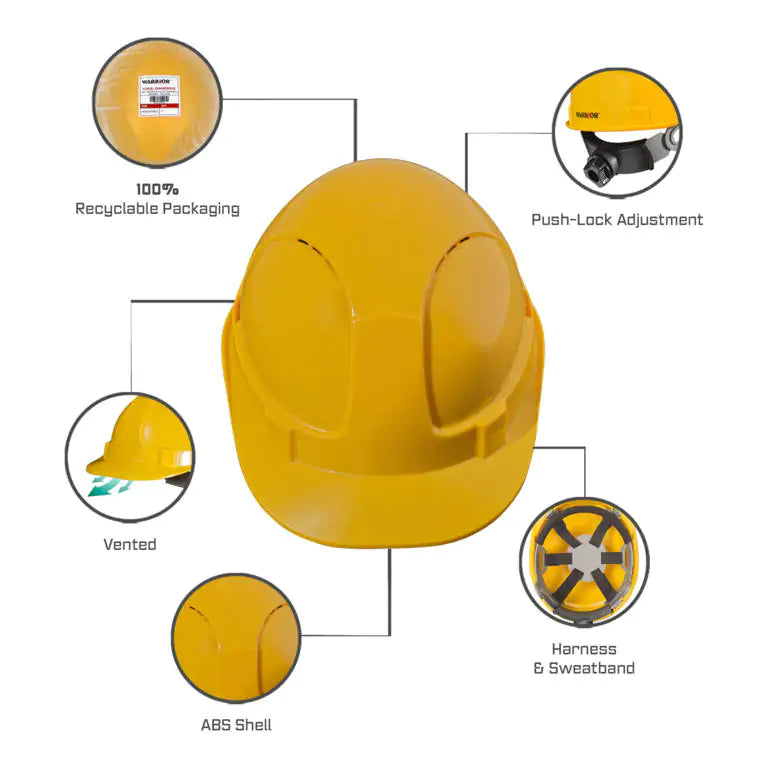 ABS PUSH-LOCK HELMET - VENTED