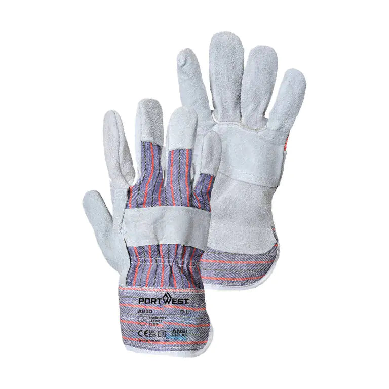 LEATHER RIGGER 260 COW SPLIT PALM BAR