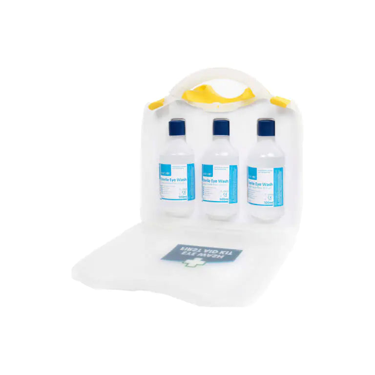 Triple Eye Wash First Aid Kit in PGB Box