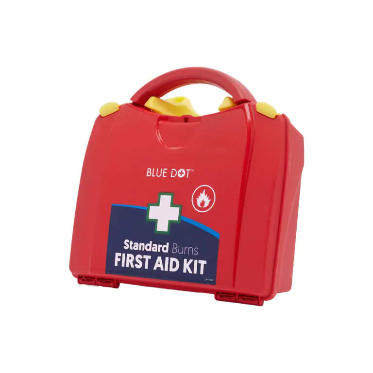 Standard Burns First Aid Kit In Red PGB Box