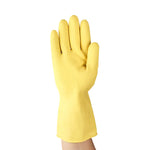 Latex Chemical Gloves - AlphaTec 87-063 Grip Protection