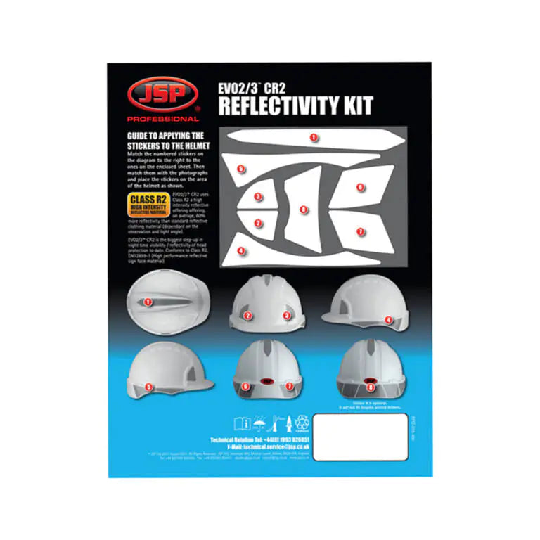 REFLECTIVE CR2 DECAL KIT - EVO®2/3