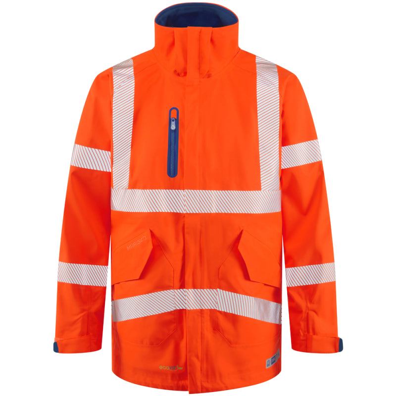 Leo MARISCO Hi-Vis Orange Waterproof Jacket A20-O-LEO