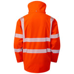 Leo DARTMOOR Hi-Vis Orange Waterproof Jacket J05-O-LEO