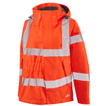 Leo ROSEMOOR Hi-Vis Orange Jacket with Pregnancy Expander JL04/EX01-O-LEO