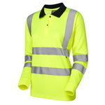 Leo BEAFORD Women's Hi-Vis Yellow Polo Shirt PL05-Y-LEO