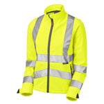 Leo HONEYWELL Hi-Vis Yellow Softshell Jacket SJL01-Y-LEO