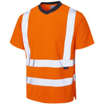 Leo BRAUNTON Hi-Vis Orange T-Shirt T02-O-LEO