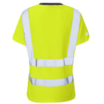 Leo BELSTONE Hi-Vis Yellow Long Sleeve T-Shirt TL01-Y-LEO