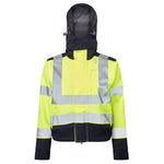 Leo HONEYCHURCH Women's Hi-Vis Yellow/Navy 2-Part Coverall CVL03-Y/NV-LEO
