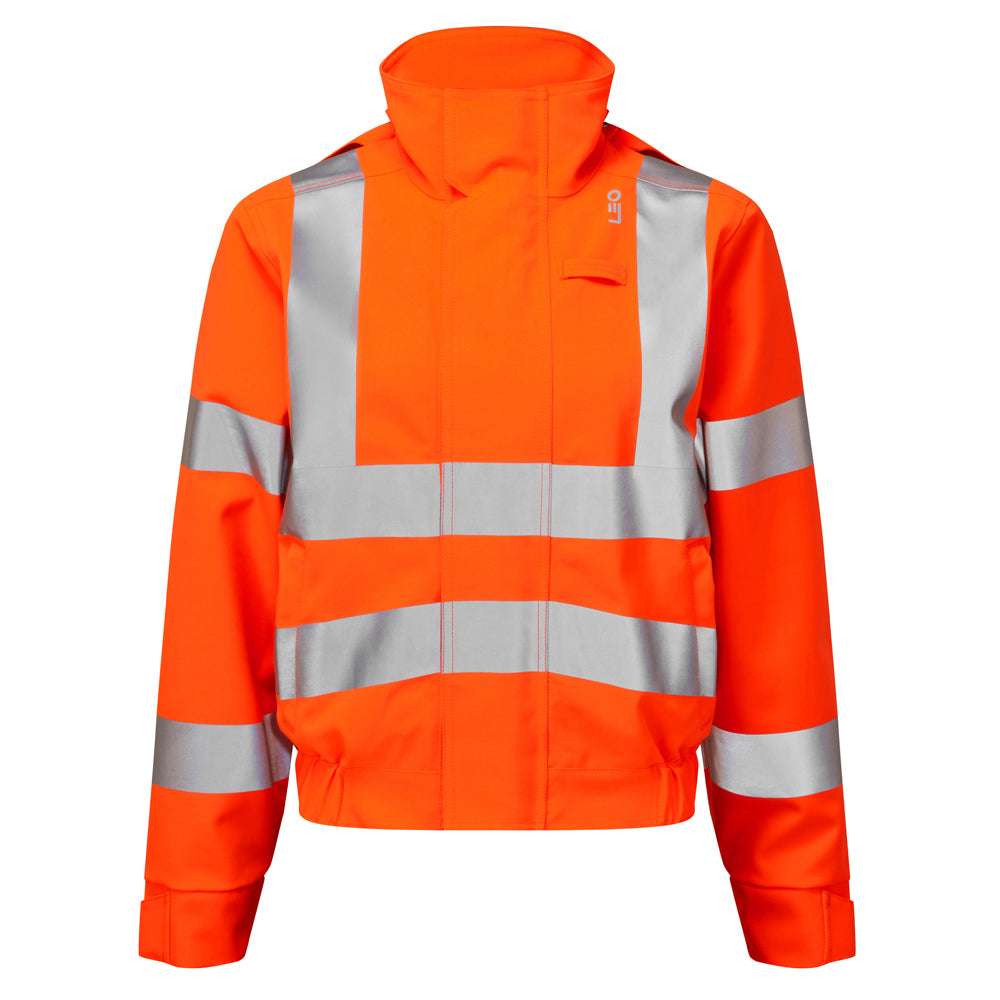 Leo HONEYCHURCH Women's Hi-Vis Orange 2-Part Coverall CVL03-O-LEO