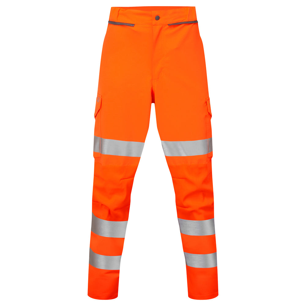 Leo HONEYCHURCH Women's Hi-Vis Orange 2-Part Coverall CVL03-O-LEO