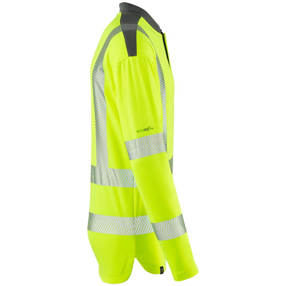 Leo WATERMOUTH Hi-Vis Yellow COOLMAX® T-Shirt T13-Y-LEO