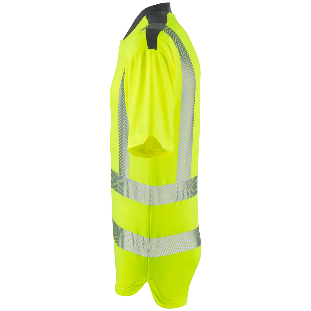 Leo PUTSBOROUGH Hi-Vis Yellow COOLMAX® T-Shirt T12-Y-LEO