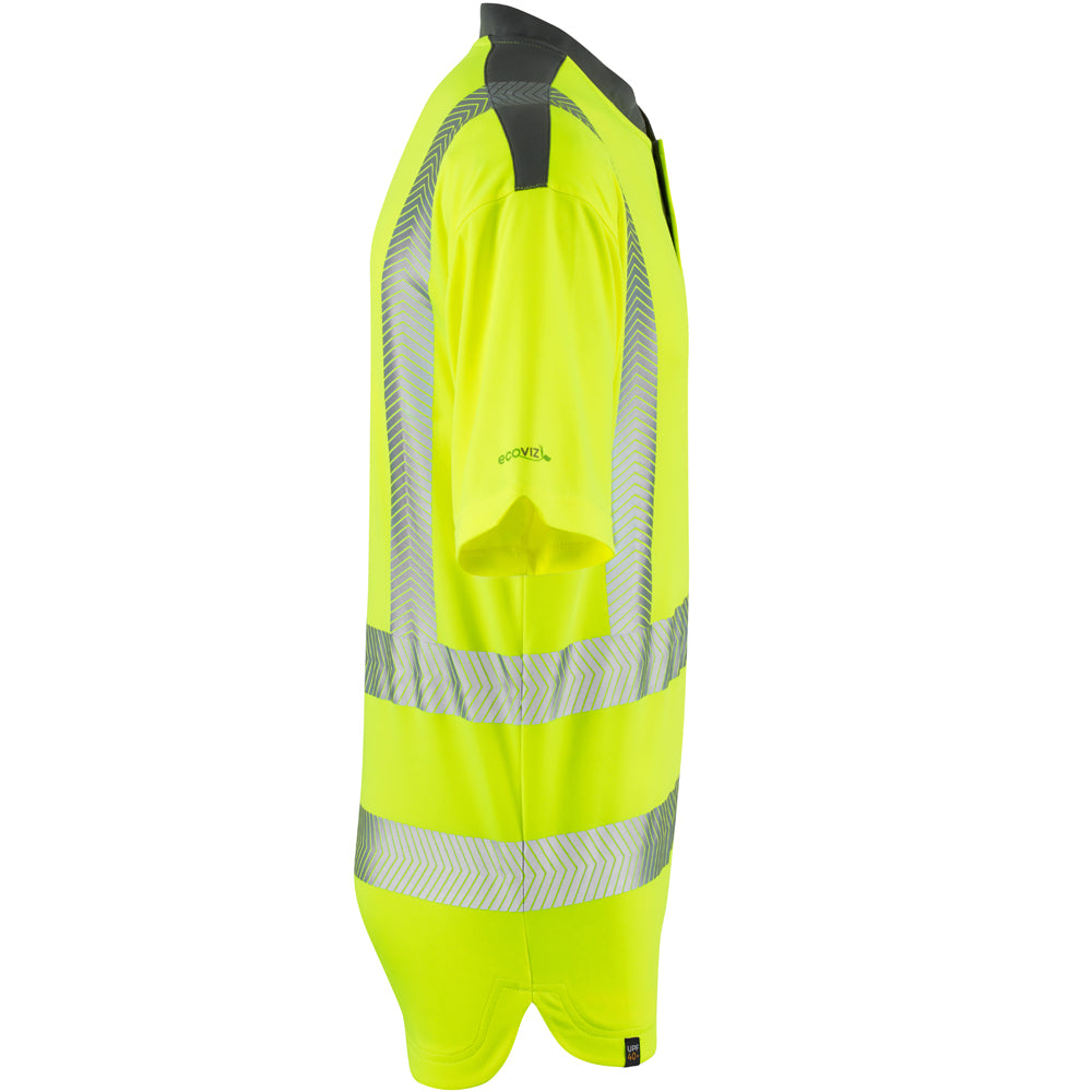 Leo PUTSBOROUGH Hi-Vis Yellow COOLMAX® T-Shirt T12-Y-LEO