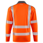 Leo GEORGEHAM Hi-Vis Orange Polo Shirt P13-O-LEO