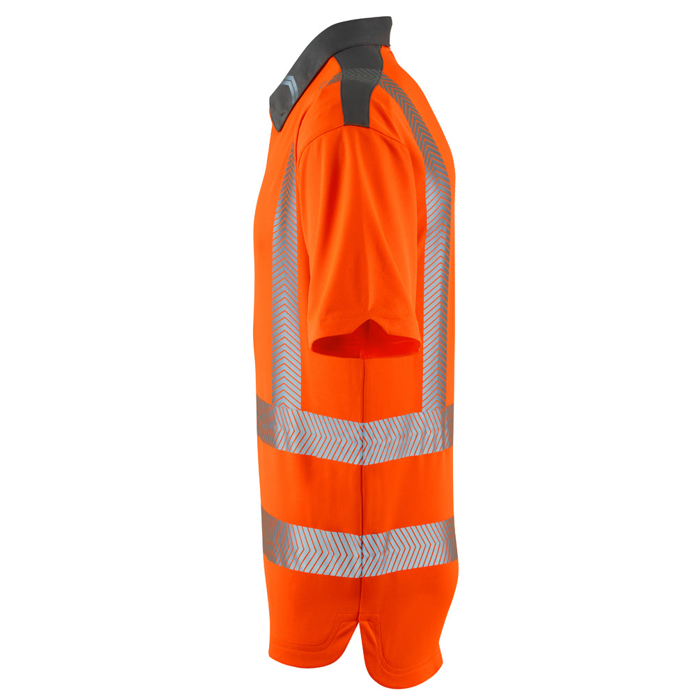 Leo TRIMSTONE Hi-Vis Orange Polo Shirt P12-O-LEO