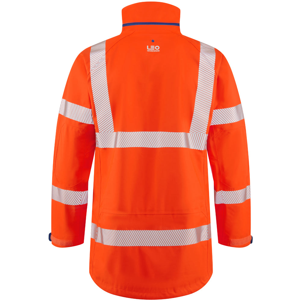 Leo MARISCO Hi-Vis Orange Waterproof Jacket A20-O-LEO