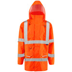 Leo TORRIDGE Hi-Vis Orange Waterproof Coat A06-O-LEO