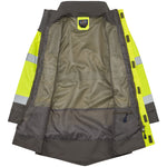 Leo TORRIDGE Hi-Vis Yellow Waterproof Coat A06-Y-LEO