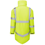 Leo MARWOOD Hi-Vis Yellow Waterproof Coat A03-Y-LEO