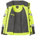 Leo BICKINGTON Hi-Vis Yellow Waterproof Jacket J02-Y-LEO