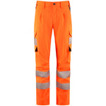 Leo WINSWELL Women's Hi-Vis Orange Stretch Work Trousers CL05-O-LEO