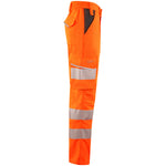 Leo WINSWELL Women's Hi-Vis Orange Stretch Work Trousers CL05-O-LEO