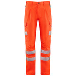 Leo WINSFORD Hi-Vis Orange Stretch Work Trousers Class 1 CT05-O-LEO