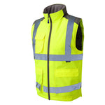 Leo CLOVELLY & TORRINGTON Hi-Vis Yellow/Navy Jacket System A04/BW01-Y/NV-LEO