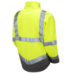 Leo CLOVELLY & BUCKLAND Hi-Vis Yellow Jacket System A04/SJ01-Y-LEO