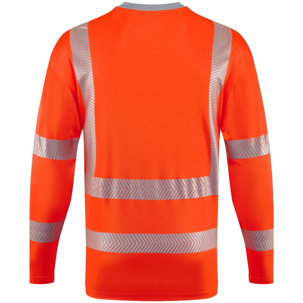 Leo CAPSTONE Hi-Vis Orange T-Shirt T08-O-LEO