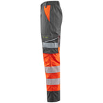 Leo WINSWELL Women's Hi-Vis Orange/Grey Stretch Trousers CL05-O/GY-LEO