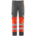 Leo WINSWELL Women's Hi-Vis Orange/Grey Stretch Trousers CL05-O/GY-LEO