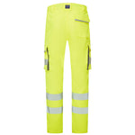 Leo WINSFORD Hi-Vis Yellow Stretch Work Trousers Class 1 CT05-Y-LEO