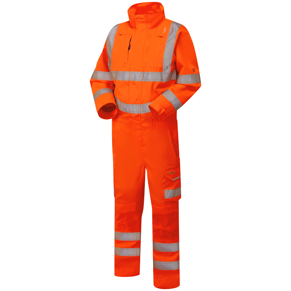 Leo MOLLAND Hi-Vis Orange Coverall CV01-O-LEO