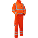 Leo MOLLAND Hi-Vis Orange Coverall CV01-O-LEO