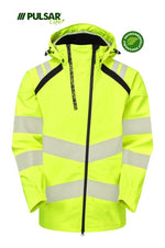 PULSAR LIFE Men's Hi-Vis Yellow Shell Jacket LFE909-YEL