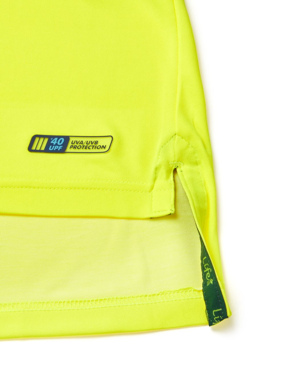 PULSAR LIFE Men's Hi-Vis Long Sleeve Yellow Polo Shirt LFE925
