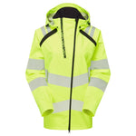 PULSAR LIFE Women's Hi-Vis Yellow Shell Jacket LFE959-YEL