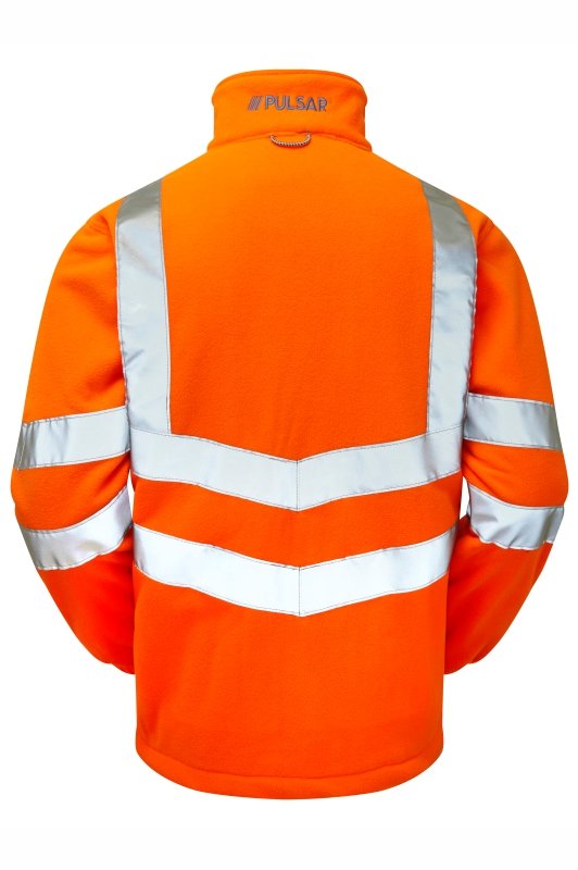 PULSAR PROTECT Orange Interactive Fleece Jacket PR508-R