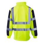 SuperTouch Hi-Viz 2-Tone Rugby Top Shirt Class 2