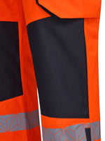 Hi-Vis Orange Waterproof Overtrousers Unisex RCT803-ORG