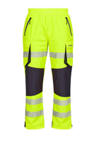 Hi-Vis Yellow Waterproof Overtrousers Unisex RCT802-YEL