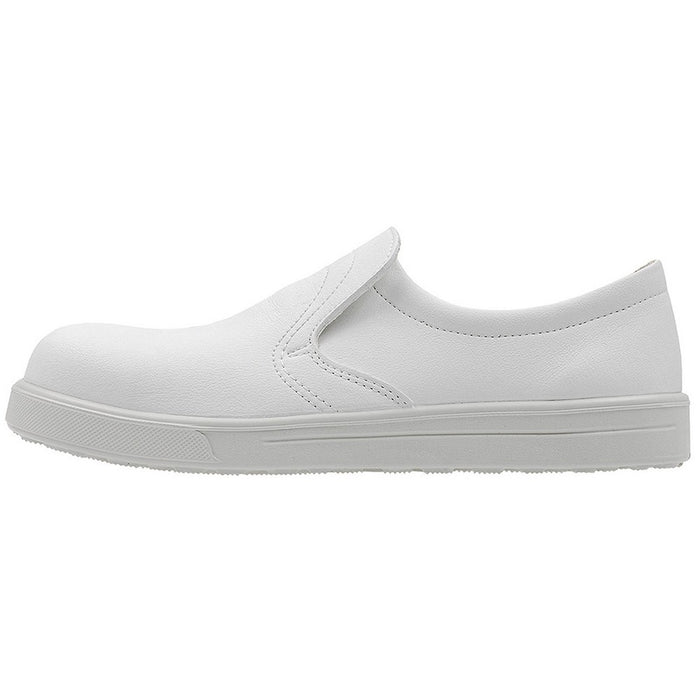 Sievi Alfa White Slip On Safety Shoe - ESD S2 food industry footwear