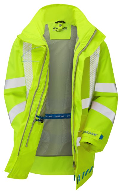 PULSAR EVOLUTION Hi-Vis Yellow Storm Coat EVO100-YEL