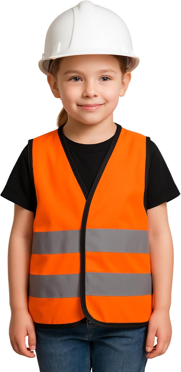 Step Ahead Kids Hi Vis Safety Vest EN1150 Certified – Yellow or Orange