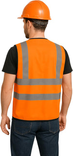 Step Ahead Hi-Vis Safety Vest – EN ISO 20471 Certified Fluorescent Workwear
