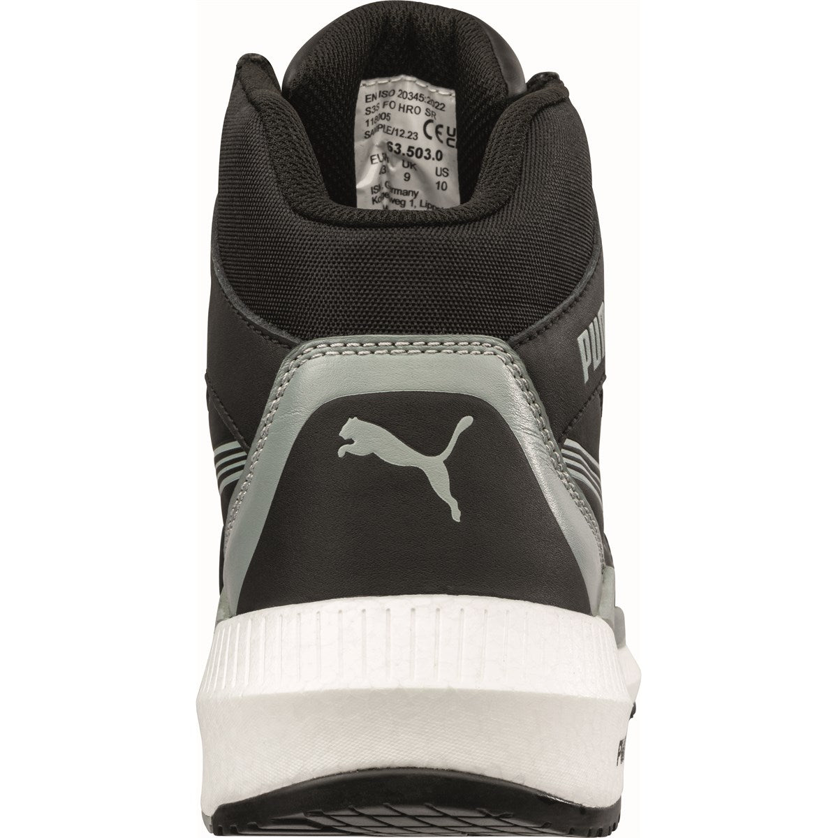 PUMA ZOOM Black S3S Safety Boots - ESD Work Footwear
